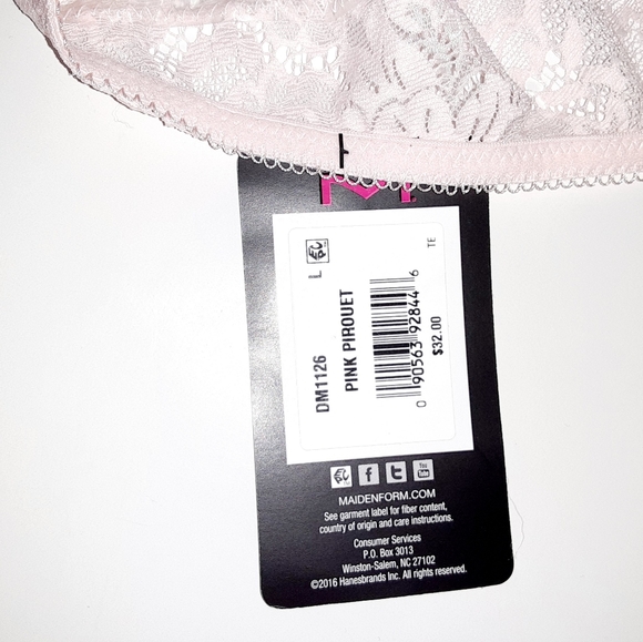 Maidenform Lace Racerback Bralette - Picture 3 of 4